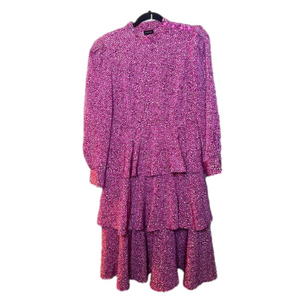 Who What Wear Pink Long Sleeve Dress